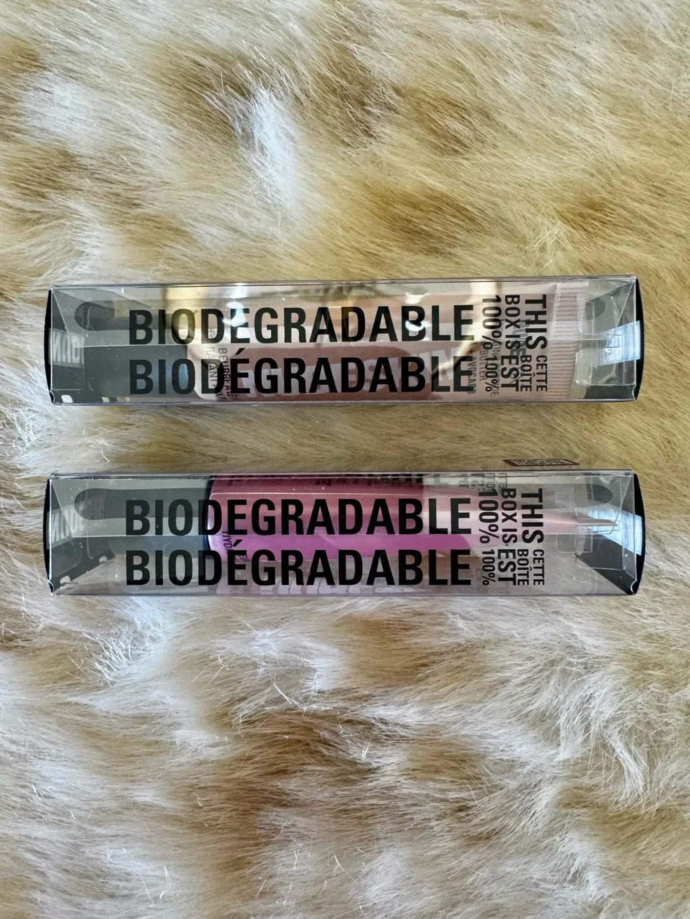 1 set of 2 NUDESKIN NUDESTIX Hydrating Peptide Lip Butters - Picture 5 of 13